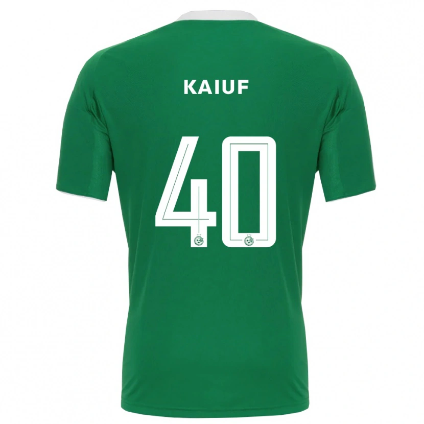 Danxen Mujer Camiseta Sharif Kaiuf #40 Verde Blanco 1ª Equipación 2025/26 La Camisa México