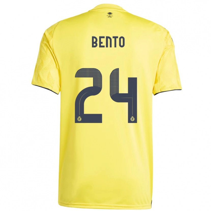 Danxen Mujer Camiseta Bento #24 Amarillo Negro 1ª Equipación 2025/26 La Camisa México