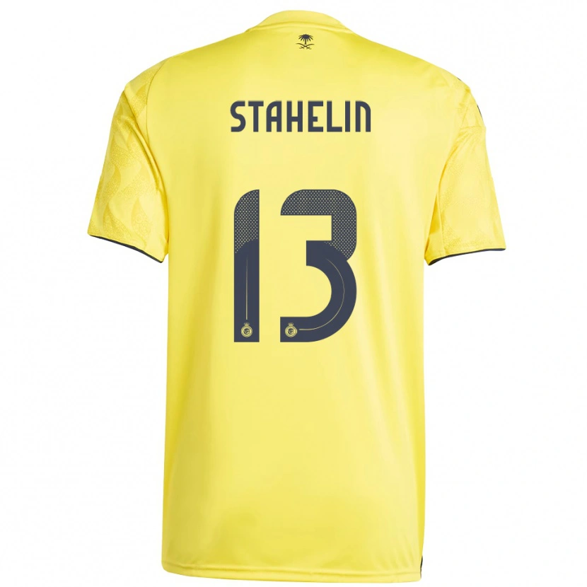 Danxen Mujer Camiseta Izabela Stahelin #13 Amarillo Negro 1ª Equipación 2025/26 La Camisa México