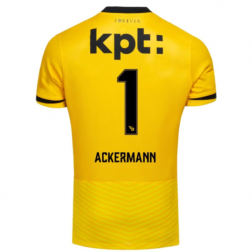 Danxen Mujer Camiseta Jara Ackermann #1 Amarillo Negro 1ª Equipación 2025/26 La Camisa México