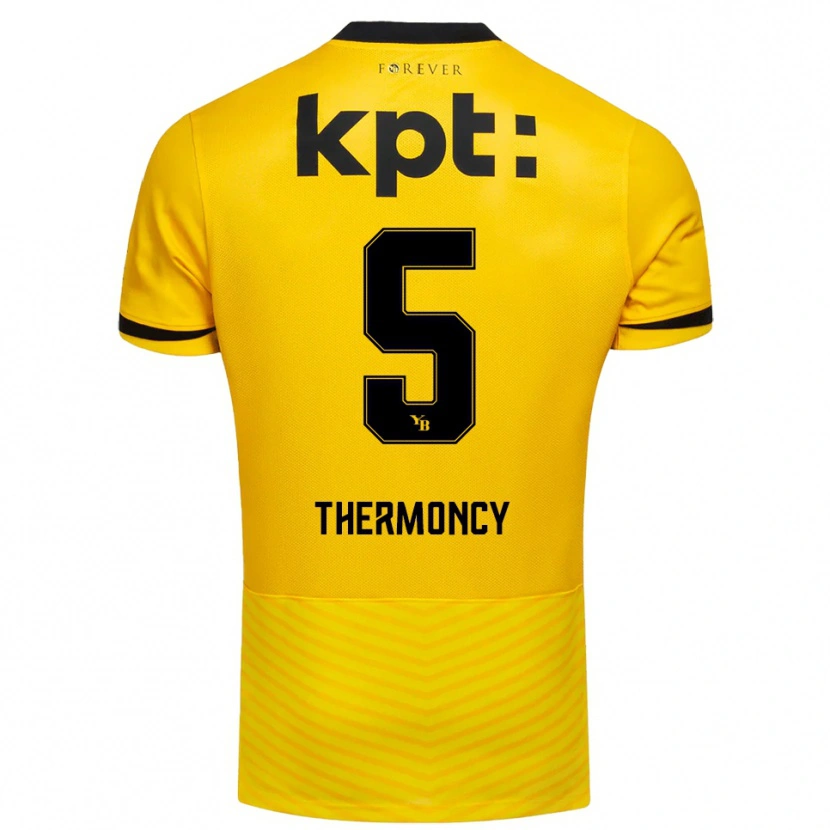 Danxen Mujer Camiseta Keeto Thermoncy #5 Amarillo Negro 1ª Equipación 2025/26 La Camisa México