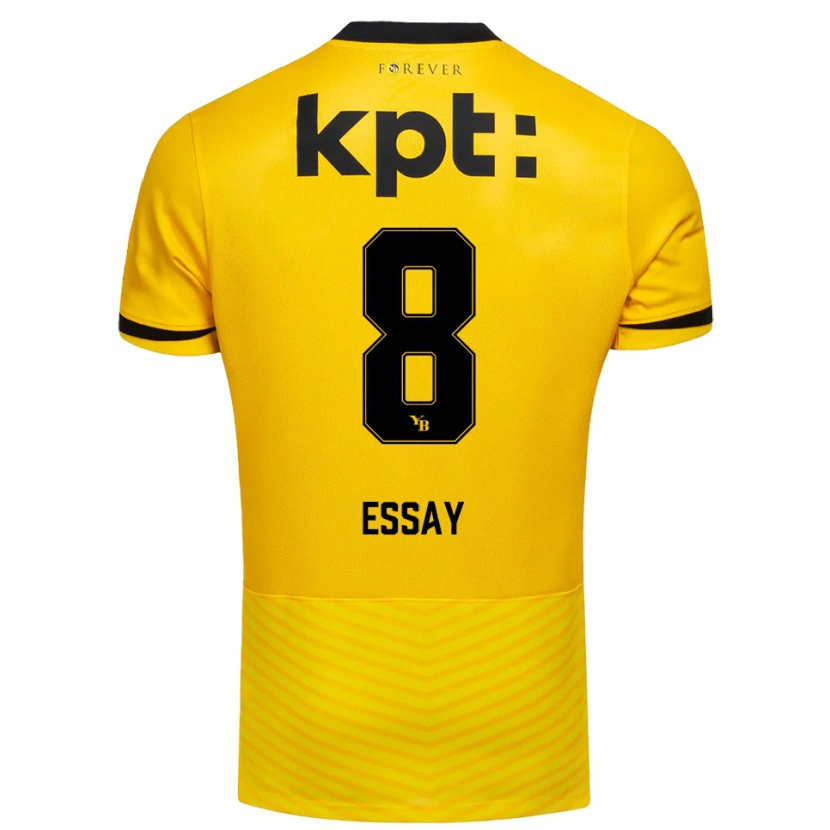 Danxen Mujer Camiseta Perceval Essay #8 Amarillo Negro 1ª Equipación 2025/26 La Camisa México