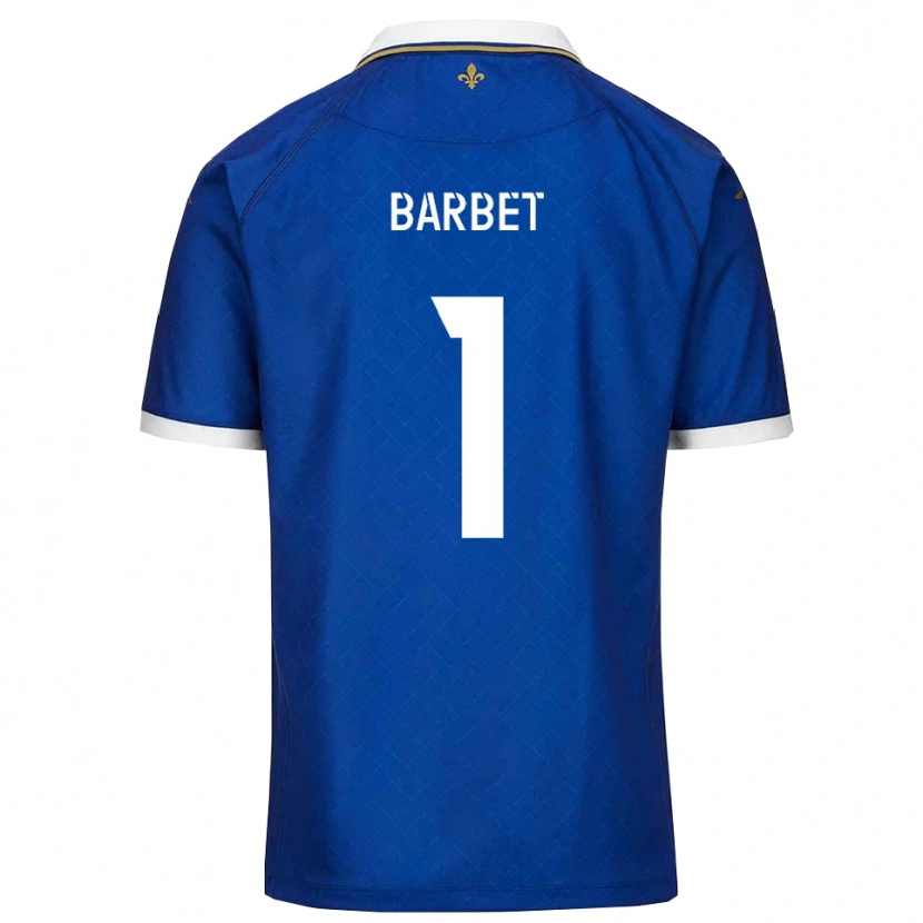 Danxen Mujer Camiseta Hugo Barbet #1 Azul Dorado 1ª Equipación 2025/26 La Camisa México