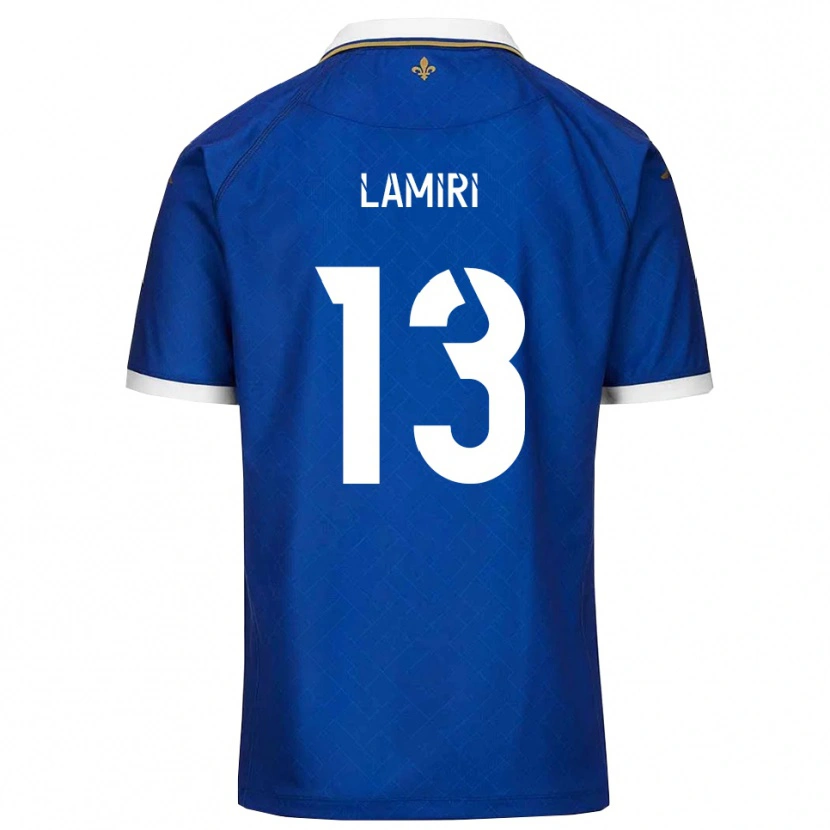 Danxen Mujer Camiseta Nadil Lamiri #13 Azul Dorado 1ª Equipación 2025/26 La Camisa México