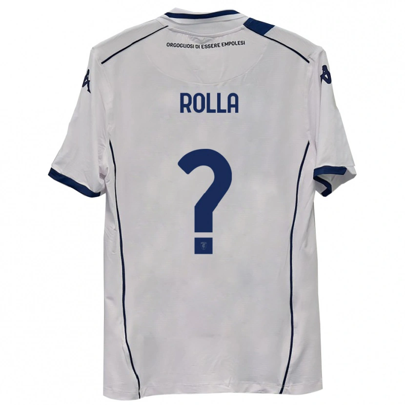 Danxen Mujer Camiseta Nicola Rolla #0 Azul Marino Oscuro 2ª Equipación 2025/26 La Camisa México