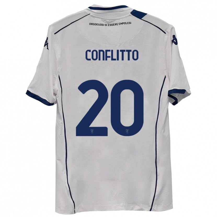 Danxen Mujer Camiseta Tommaso Conflitto #20 Azul Marino Oscuro 2ª Equipación 2025/26 La Camisa México