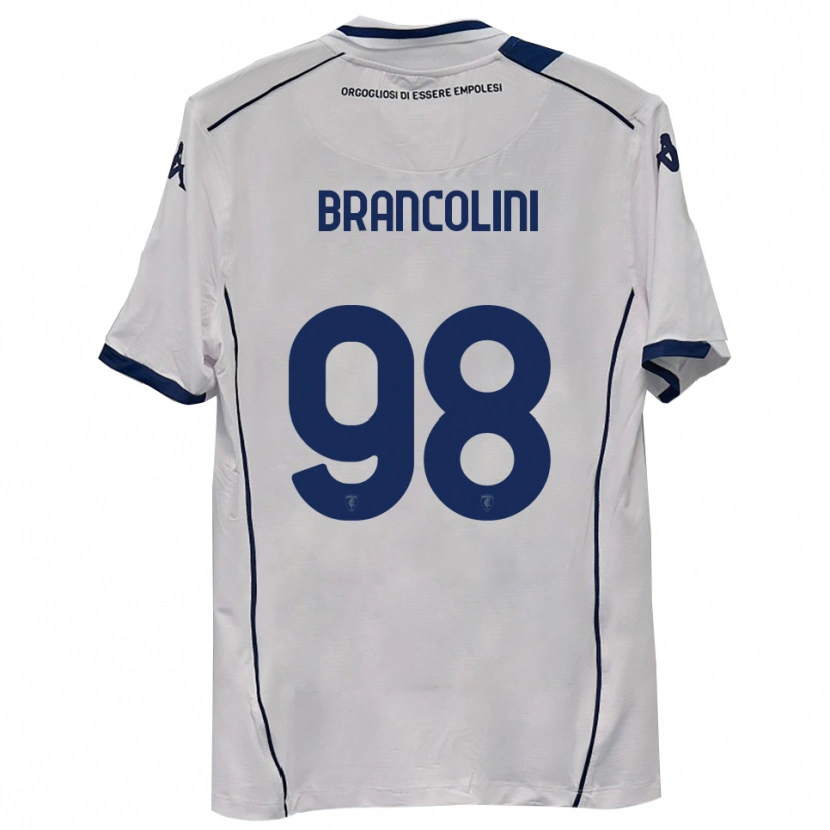 Danxen Mujer Camiseta Federico Brancolini #98 Azul Marino Oscuro 2ª Equipación 2025/26 La Camisa México
