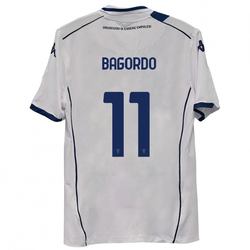 Danxen Mujer Camiseta Cristian Bagordo #11 Azul Marino Oscuro 2ª Equipación 2025/26 La Camisa México