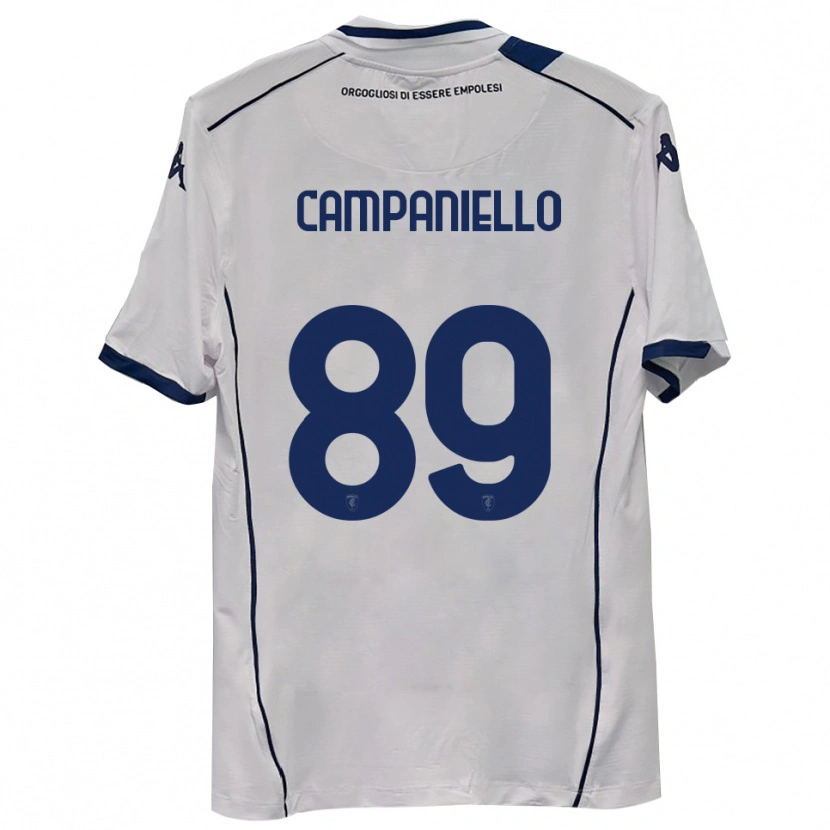 Danxen Mujer Camiseta Thomas Campaniello #89 Azul Marino Oscuro 2ª Equipación 2025/26 La Camisa México