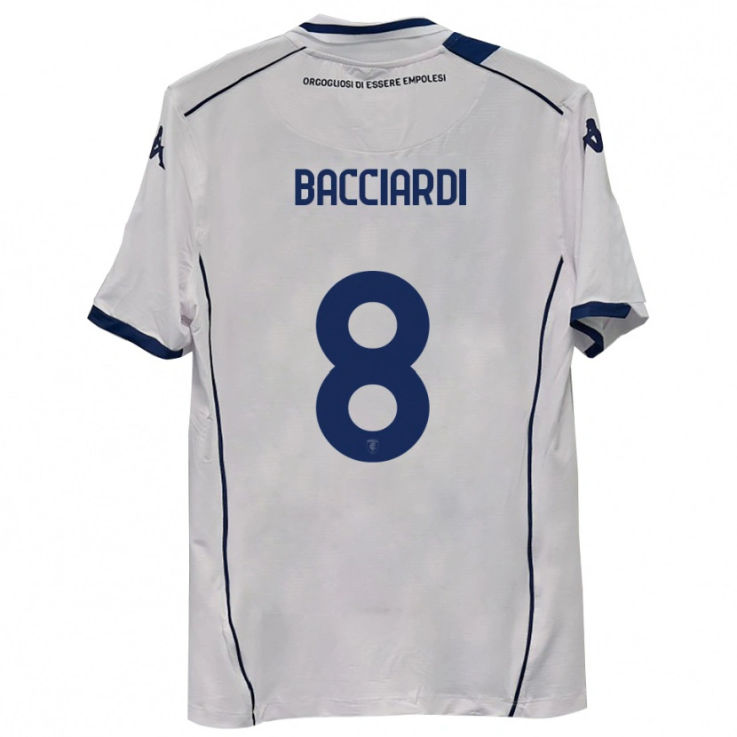 Danxen Mujer Camiseta Andrea Bacciardi #8 Azul Marino Oscuro 2ª Equipación 2025/26 La Camisa México