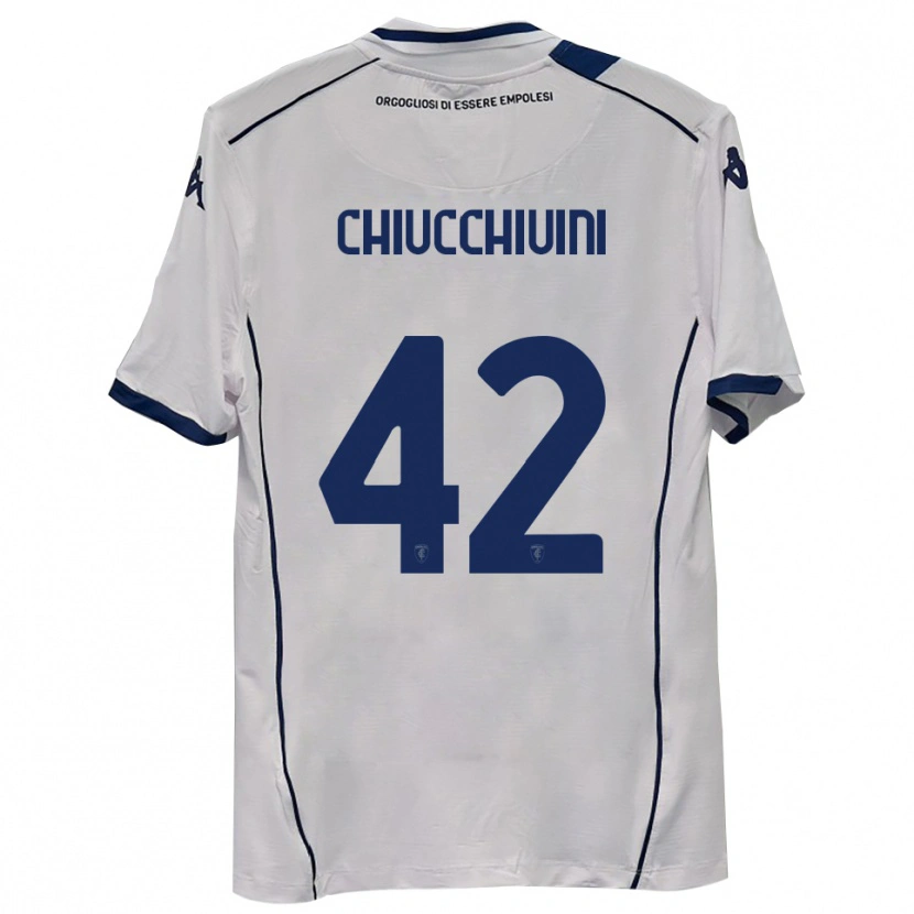 Danxen Mujer Camiseta Lorenzo Chiucchiuini #42 Azul Marino Oscuro 2ª Equipación 2025/26 La Camisa México