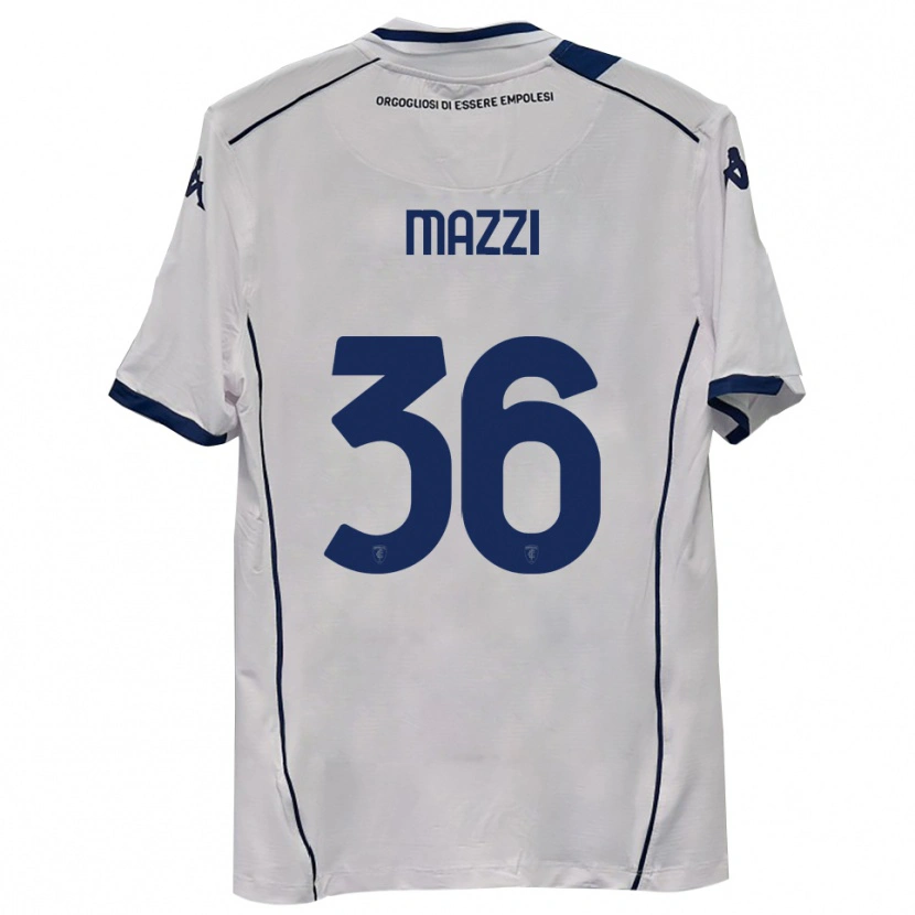 Danxen Mujer Camiseta Nicola Mazzi #36 Azul Marino Oscuro 2ª Equipación 2025/26 La Camisa México