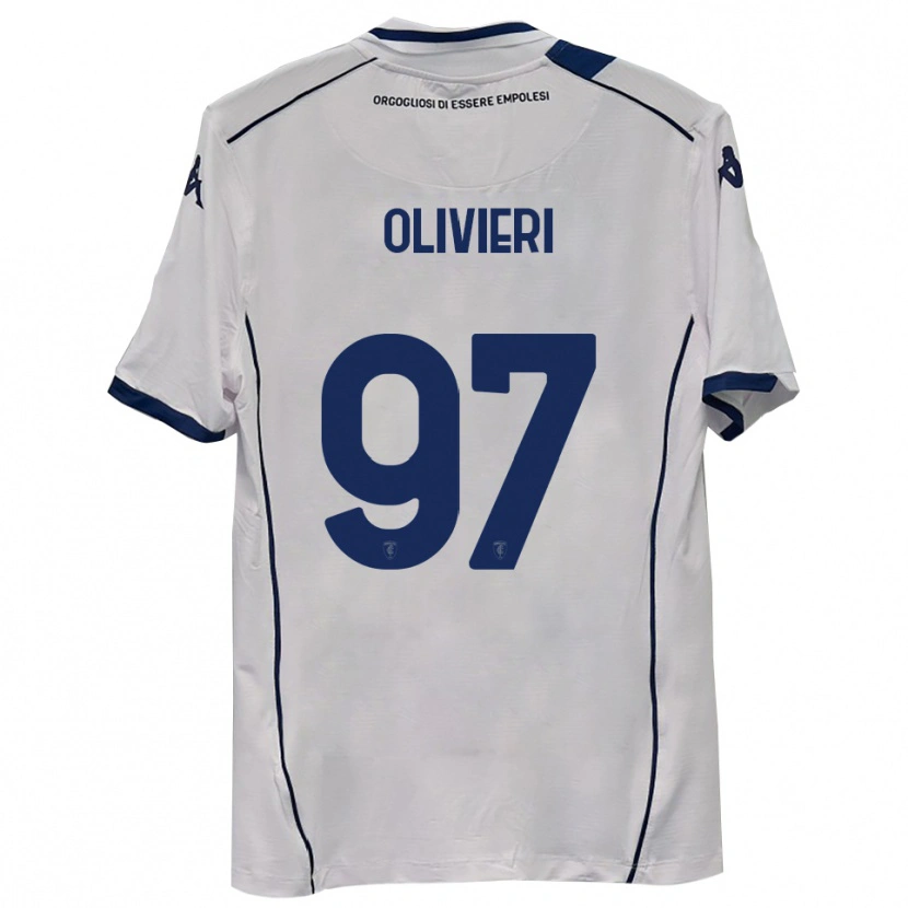 Danxen Mujer Camiseta Alessandro Olivieri #97 Azul Marino Oscuro 2ª Equipación 2025/26 La Camisa México