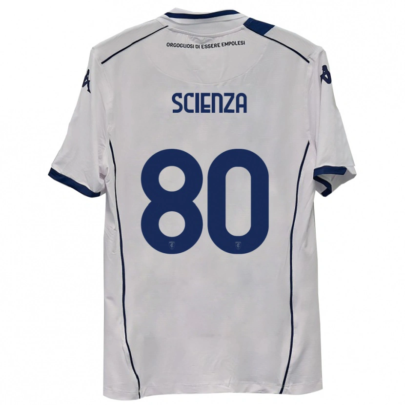 Danxen Mujer Camiseta Michele Scienza #80 Azul Marino Oscuro 2ª Equipación 2025/26 La Camisa México