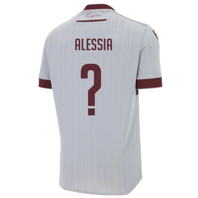 Danxen Mujer Camiseta Ferrarini Alessia #0 Borgoña Blanco 2ª Equipación 2025/26 La Camisa México