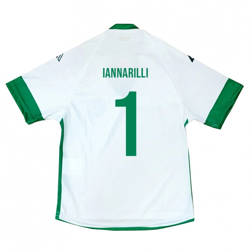 Danxen Mujer Camiseta Antony Iannarilli #1 Blanco Verde Azul 2ª Equipación 2025/26 La Camisa México