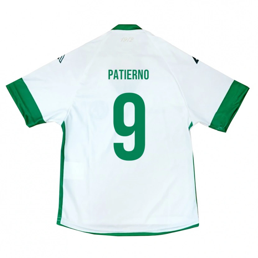 Danxen Mujer Camiseta Cosimo Patierno #9 Blanco Verde Azul 2ª Equipación 2025/26 La Camisa México