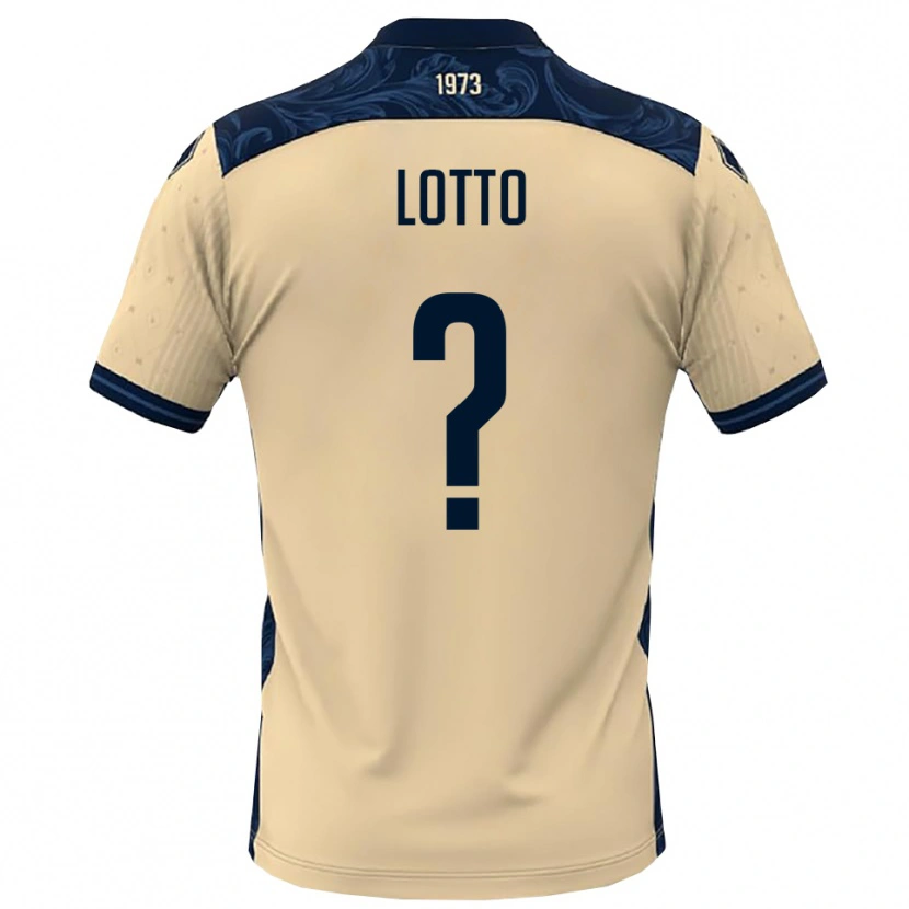 Danxen Mujer Camiseta Nicolò Lotto #0 Blanco Marino 2ª Equipación 2025/26 La Camisa México