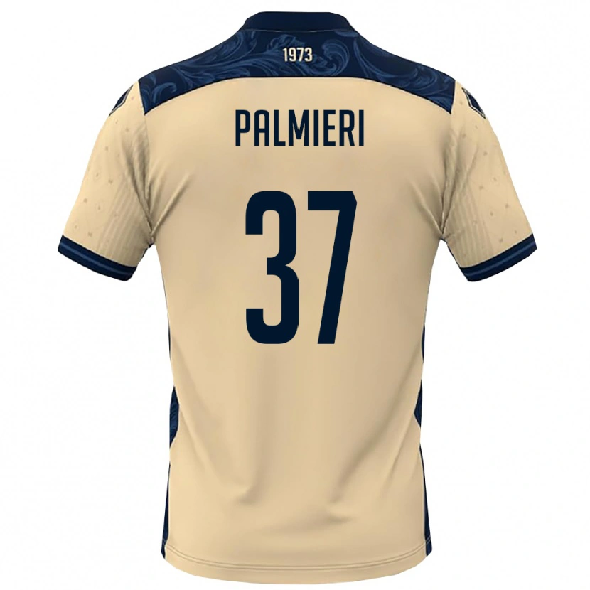 Danxen Mujer Camiseta Riccardo Palmieri #37 Blanco Marino 2ª Equipación 2025/26 La Camisa México