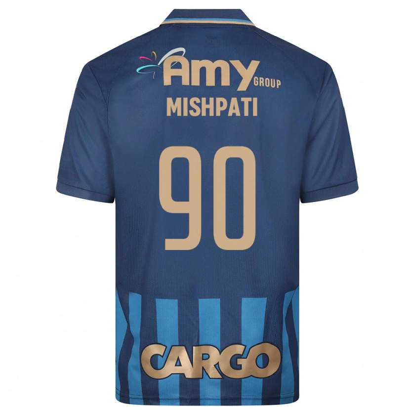 Danxen Mujer Camiseta Roi Mishpati #90 Azul Marino 2ª Equipación 2025/26 La Camisa México