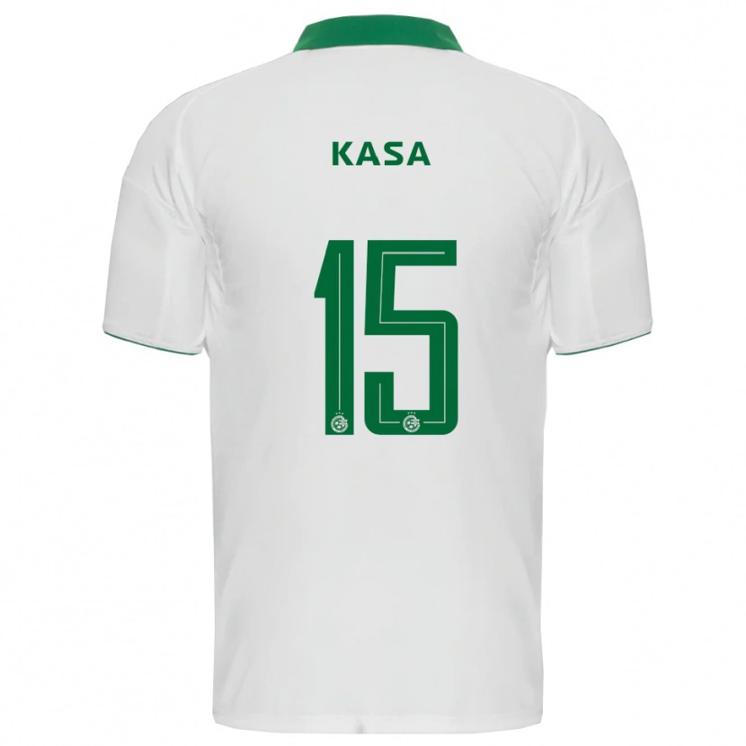 Danxen Mujer Camiseta Lior Kassa #15 Blanco Verde 2ª Equipación 2025/26 La Camisa México