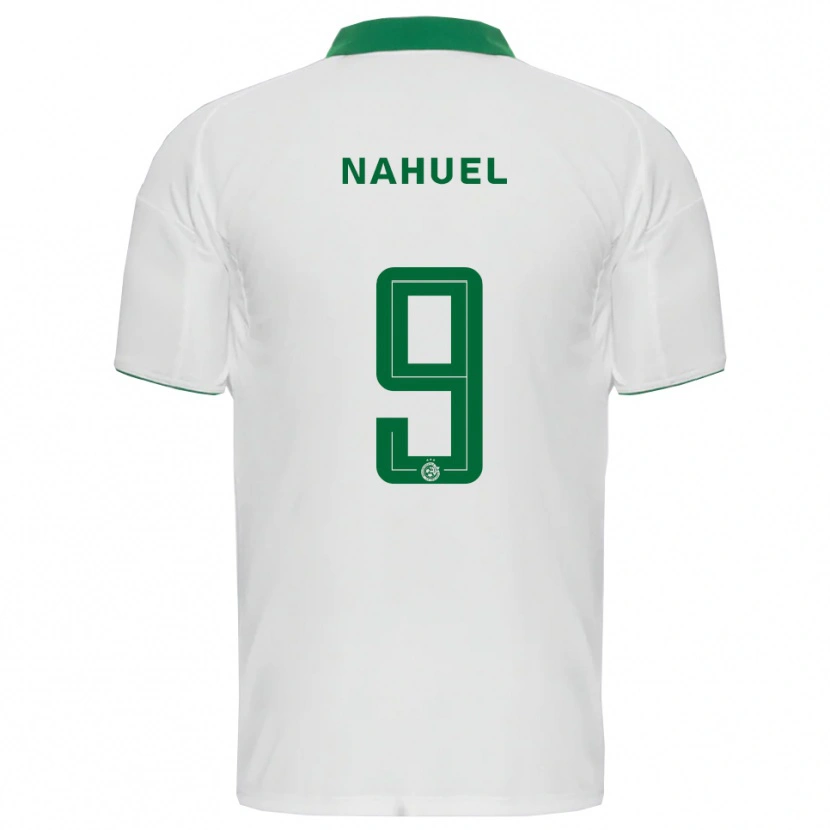 Danxen Mujer Camiseta Matías Nahuel #9 Blanco Verde 2ª Equipación 2025/26 La Camisa México