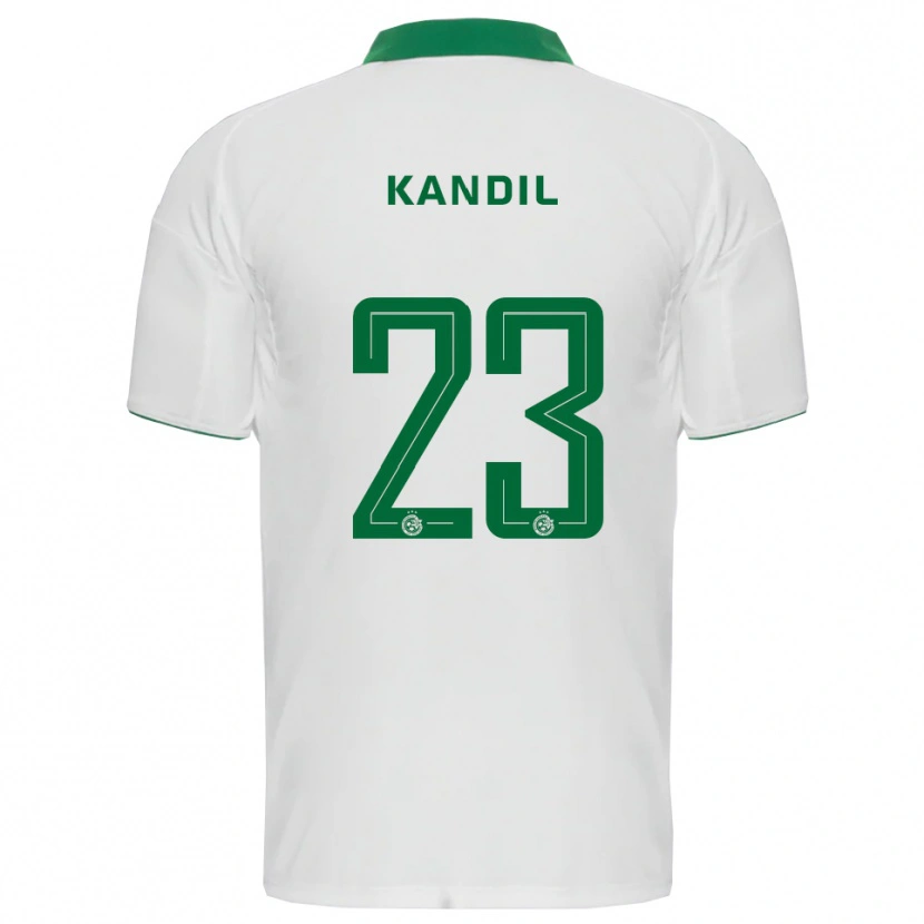 Danxen Mujer Camiseta Maor Kandil #23 Blanco Verde 2ª Equipación 2025/26 La Camisa México