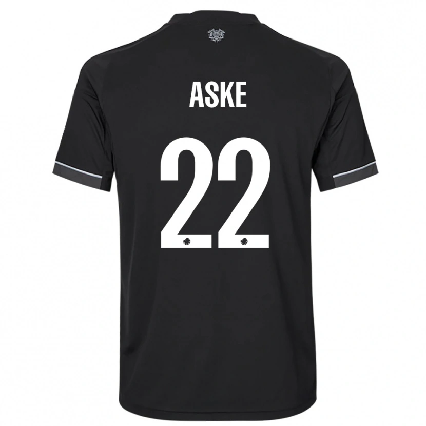 Danxen Mujer Camiseta Aske Bang #22 Negro Blanco 2ª Equipación 2025/26 La Camisa México