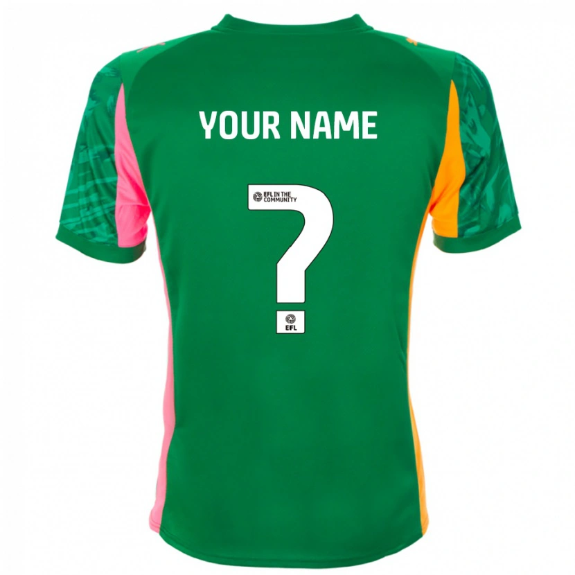 Danxen Niño Camiseta Blackpool FC Naranja Verde Portero Equipación 2025/26 La Camisa México