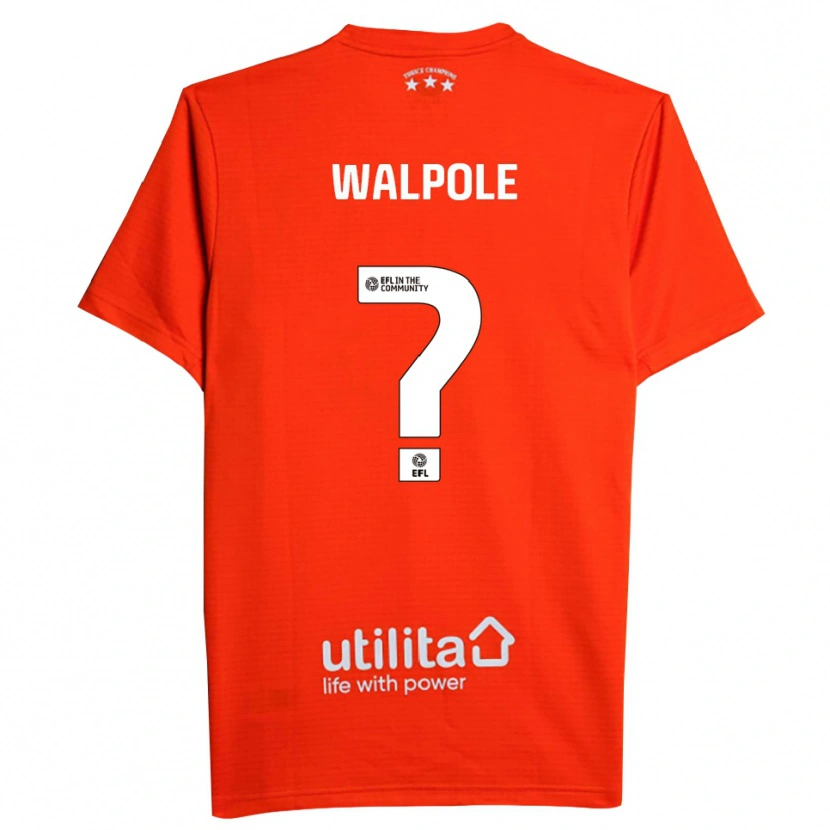 Danxen Niño Camiseta Alex Walpole #0 Blanco Rojo Portero Equipación 2025/26 La Camisa México