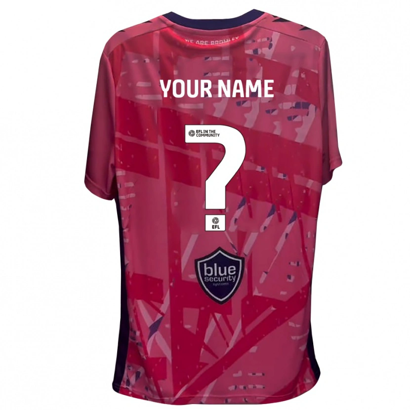 Danxen Niño Camiseta Bromley FC Blanco Rosa Portero Equipación 2025/26 La Camisa México
