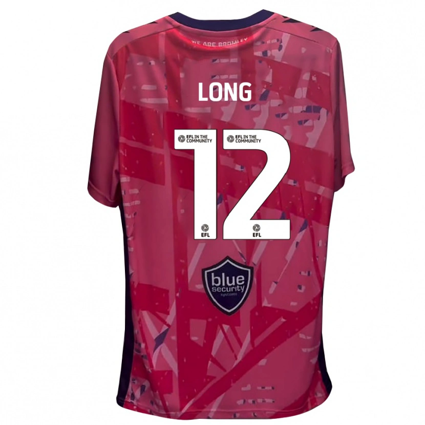 Danxen Niño Camiseta Sam Long #12 Blanco Rosa Portero Equipación 2025/26 La Camisa México