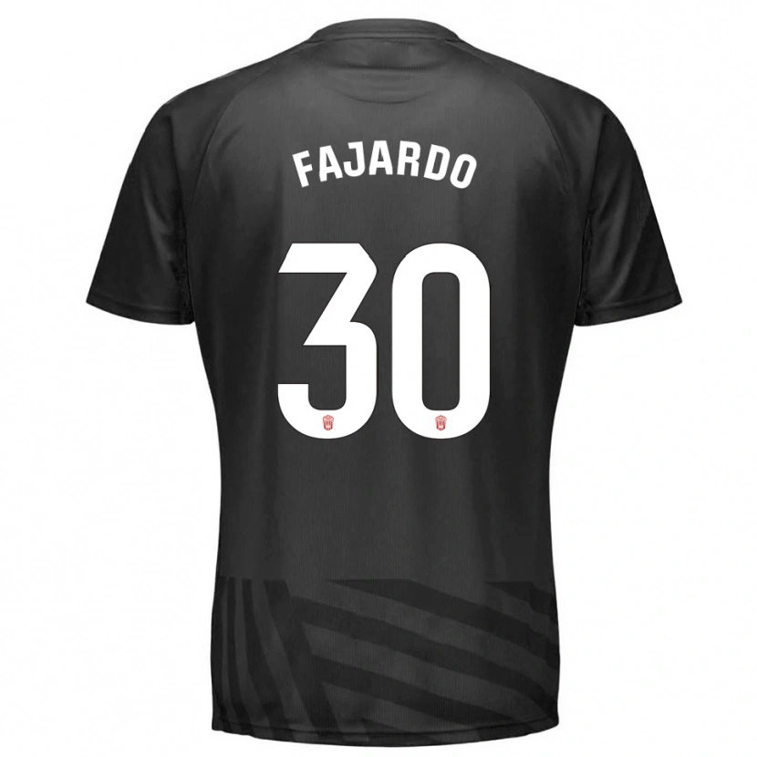Danxen Niño Camiseta José Fajardo #30 Gris Negro Portero Equipación 2025/26 La Camisa México
