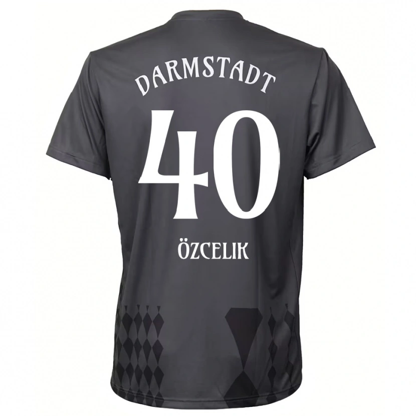 Danxen Niño Camiseta Mehmet Özçelik #40 Gris Oscuro Portero Equipación 2025/26 La Camisa México