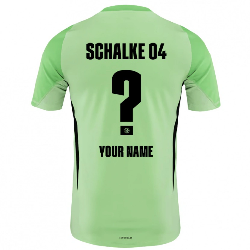 Danxen Niño Camiseta Schalke 04 Negro Verde Claro Portero Equipación 2025/26 La Camisa México