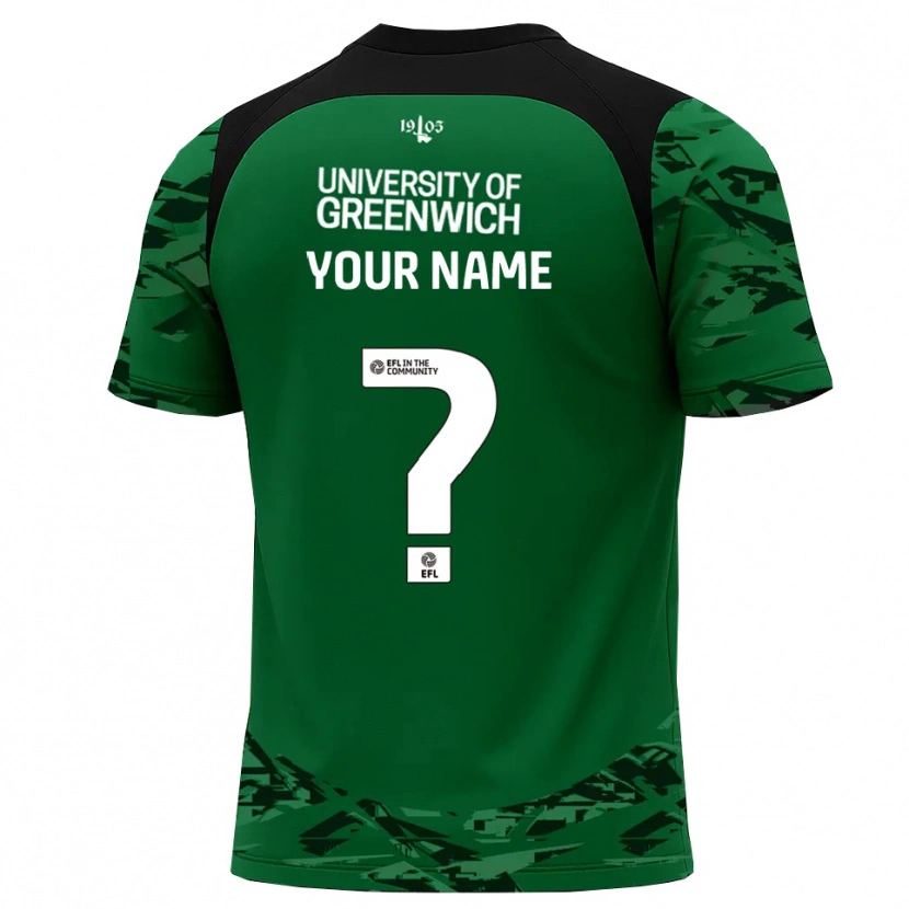 Danxen Niño Camiseta Charlton Athletic Verde Negro Portero Equipación 2025/26 La Camisa México