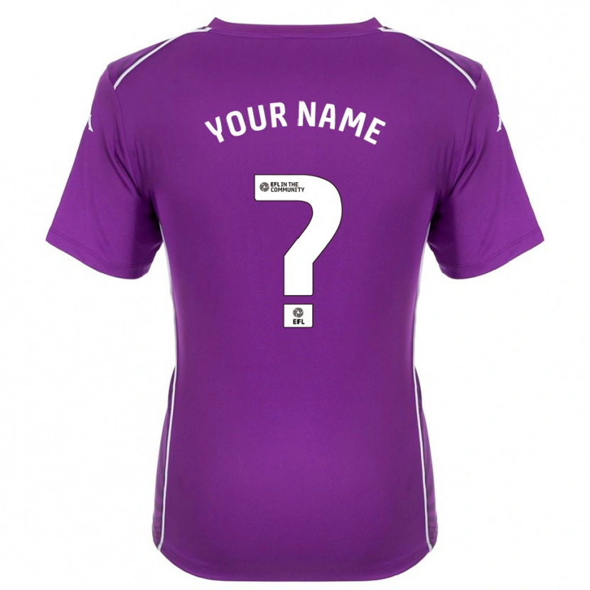 Danxen Niño Camiseta Hull City AFC Morado Blanco Portero Equipación 2025/26 La Camisa México
