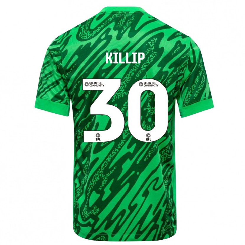 Danxen Niño Camiseta Ben Killip #30 Verde Bosque Portero Equipación 2025/26 La Camisa México