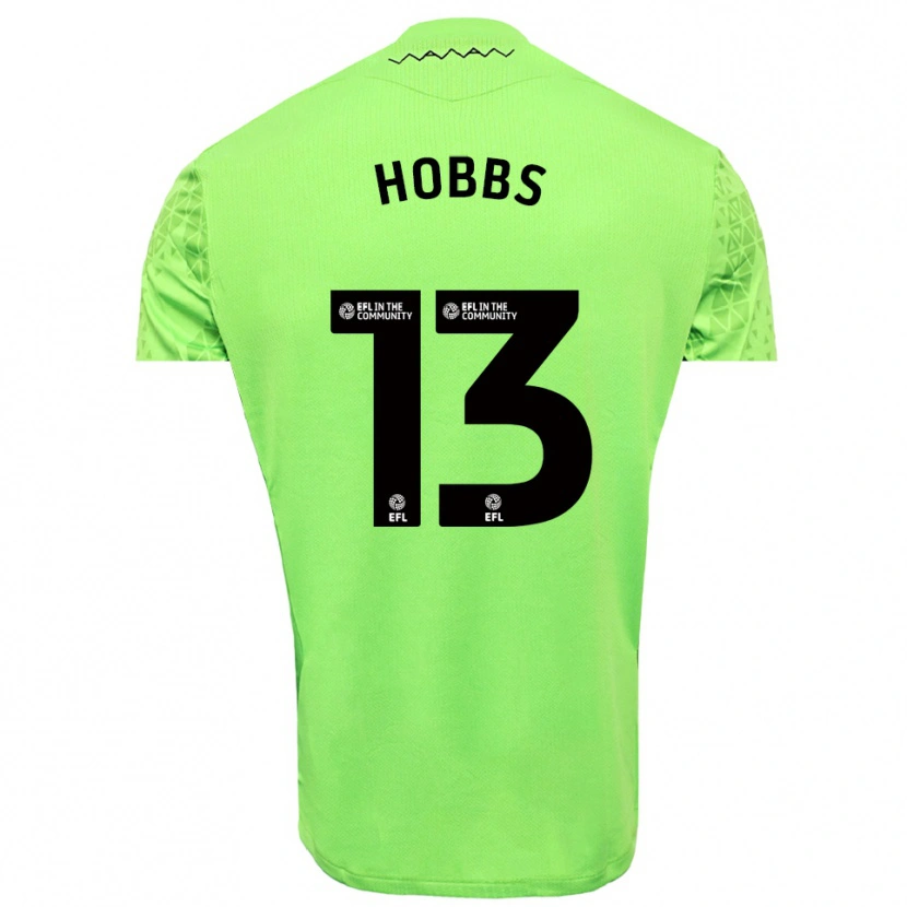 Danxen Niño Camiseta Charlie Hobbs #13 Negro Lima Portero Equipación 2025/26 La Camisa México