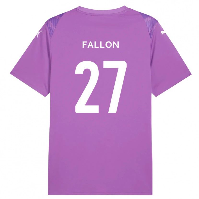 Danxen Niño Camiseta Louie Fallon #27 Orquídea Media Portero Equipación 2025/26 La Camisa México