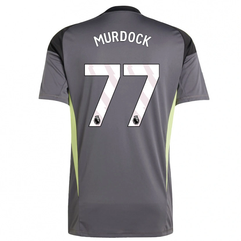 Danxen Niño Camiseta Will Murdock #77 Gris Oscuro Blanco Portero Equipación 2025/26 La Camisa México