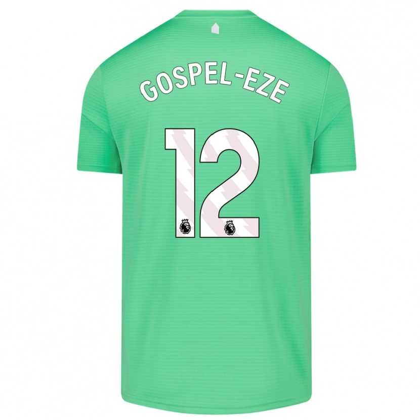 Danxen Niño Camiseta Goodness Gospel-Eze #12 Verde Medio Portero Equipación 2025/26 La Camisa México