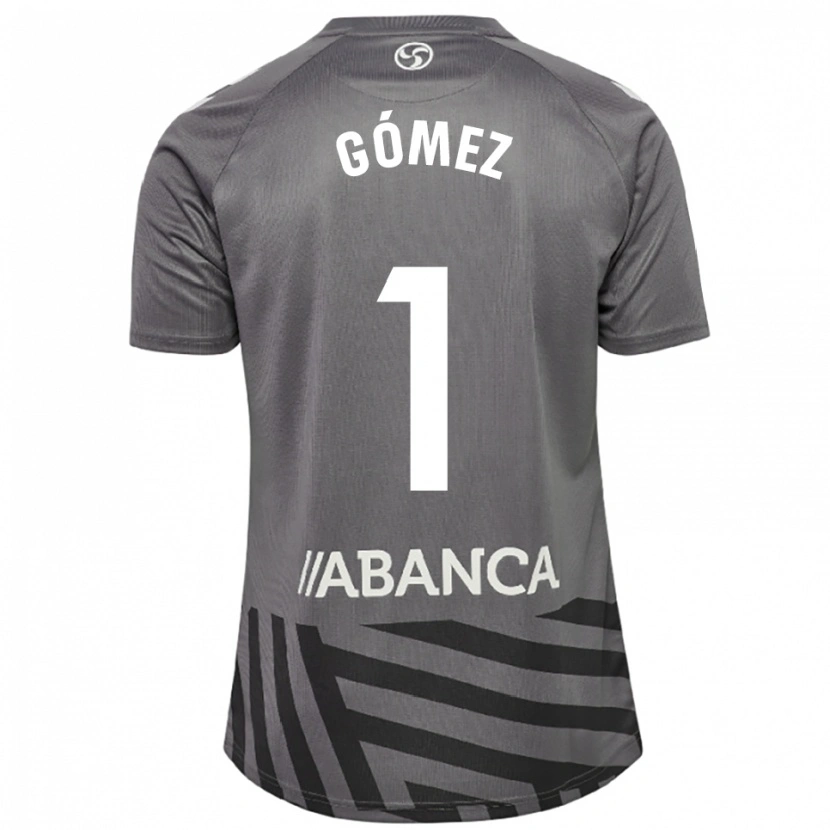 Danxen Niño Camiseta Nuria Gómez #1 Gris Oscuro Negro Portero Equipación 2025/26 La Camisa México