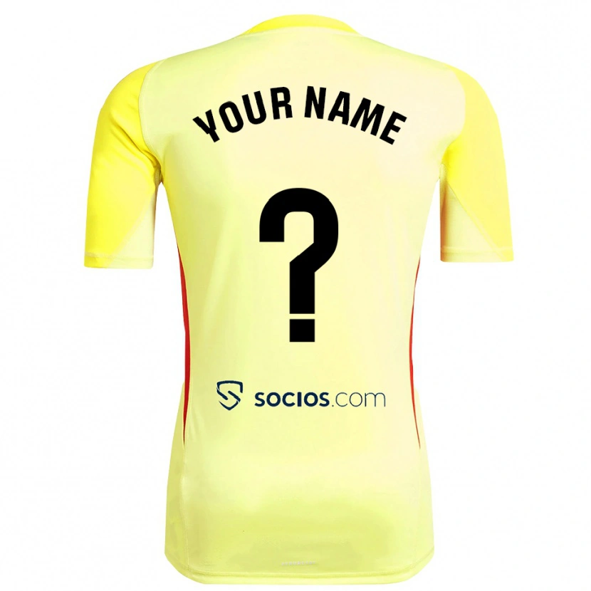 Danxen Niño Camiseta Sevilla FC Amarillo Rojo Negro Portero Equipación 2025/26 La Camisa México