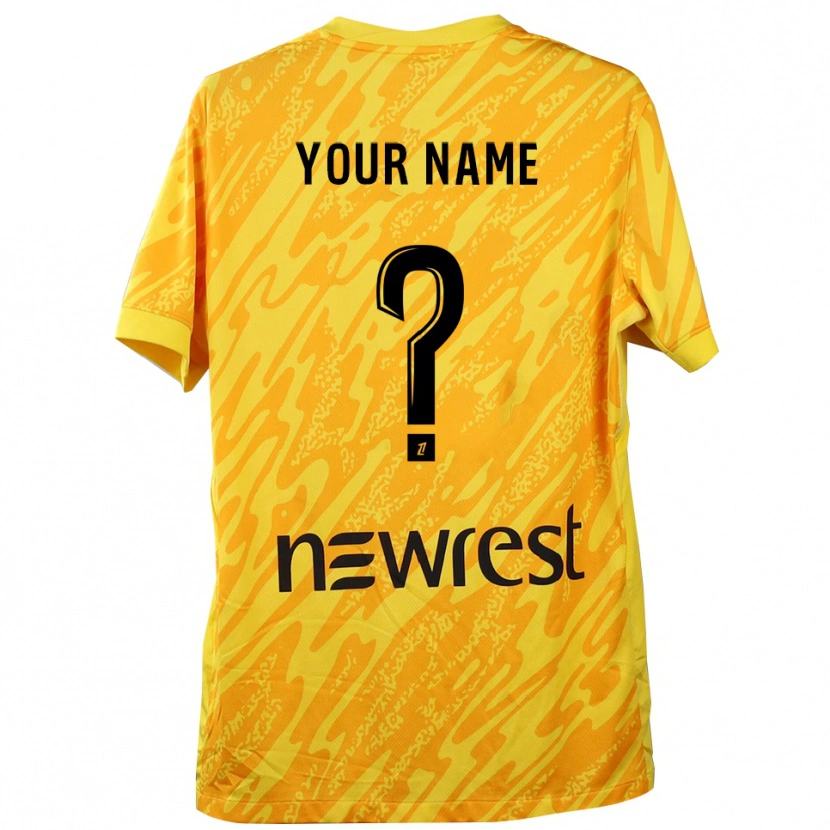 Danxen Niño Camiseta Toulouse Amarillo Negro Portero Equipación 2025/26 La Camisa México