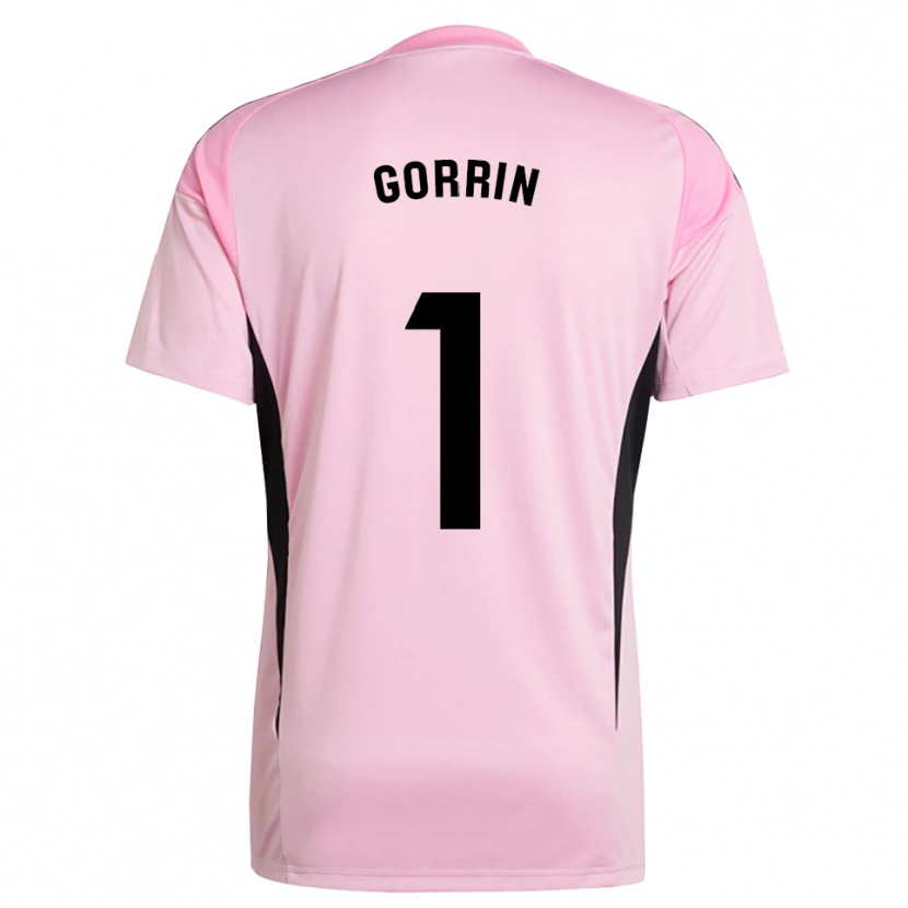 Danxen Niño Camiseta Ale Gorrin #1 Rosa Negro Portero Equipación 2025/26 La Camisa México
