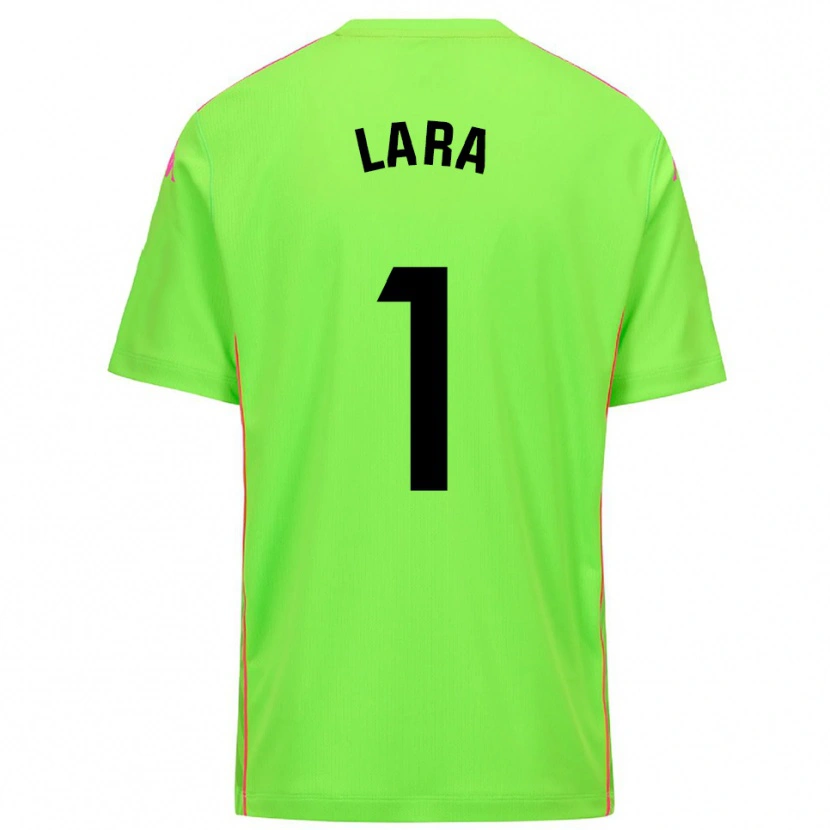Danxen Niño Camiseta Lara Lara De Las Heras Coello #1 Lirme Rosa Profundo Portero Equipación 2025/26 La Camisa México