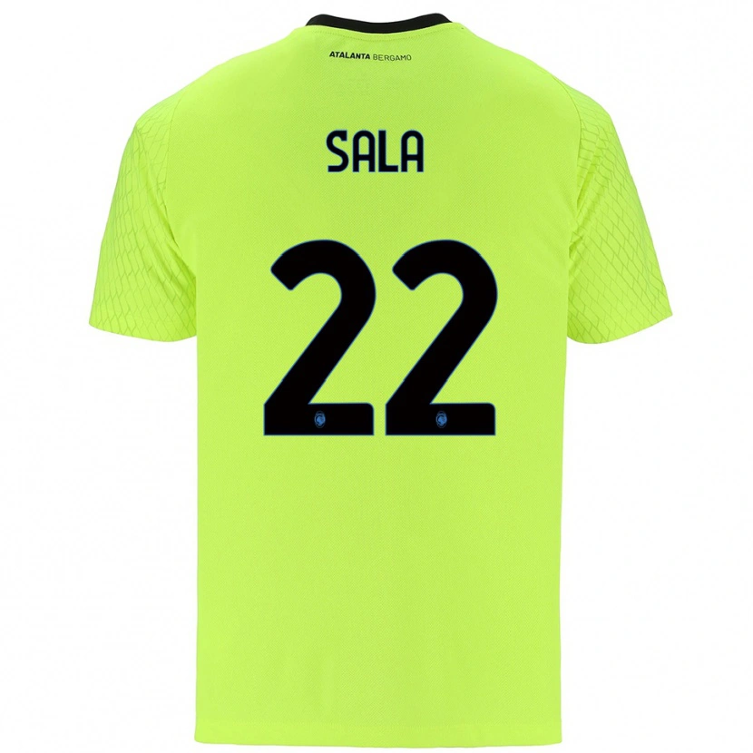 Danxen Niño Camiseta Lorenzo Sala #22 Verde Amarillo Rojo Portero Equipación 2025/26 La Camisa México