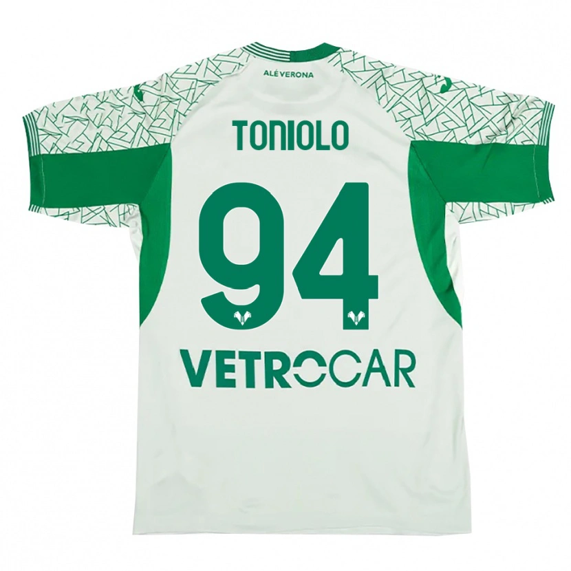 Danxen Niño Camiseta Giacomo Toniolo #94 Verde Rojo Portero Equipación 2025/26 La Camisa México