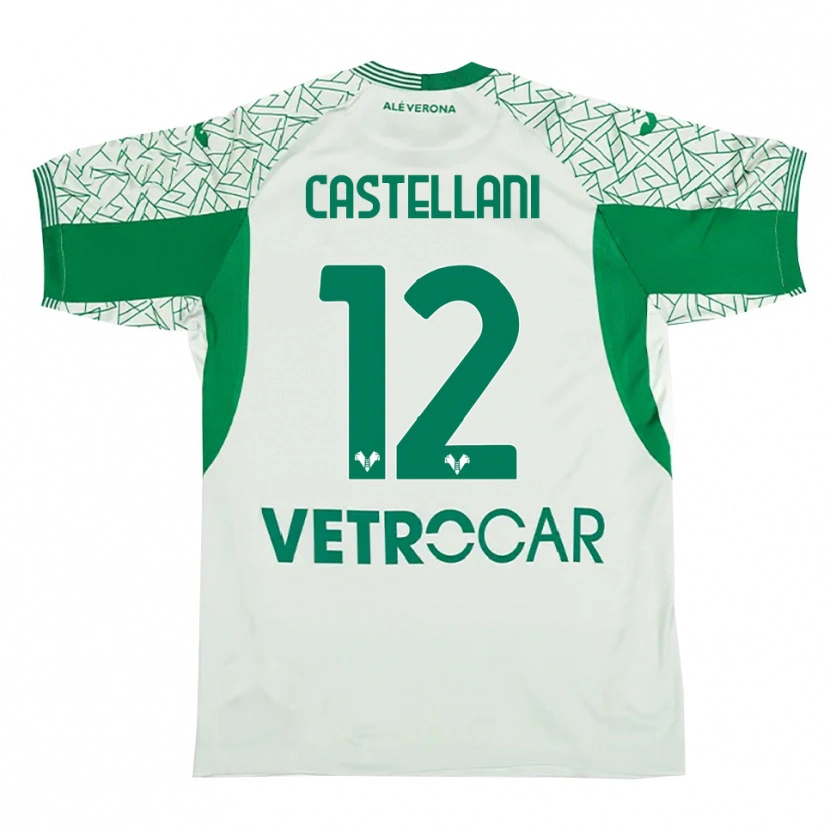 Danxen Niño Camiseta Zeno Castellani #12 Verde Rojo Portero Equipación 2025/26 La Camisa México